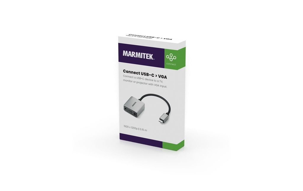 Marmitek Adaptateur Connect USB-C &gt; VGA