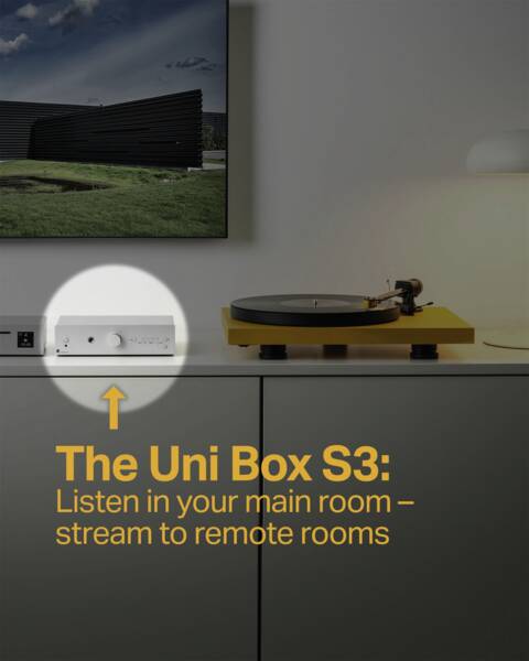 Pro-Ject amplificateur de puissance Uni Box S3 WiiM