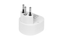 FURBER.power Adaptateur de voyage Monde – CH, Blanc