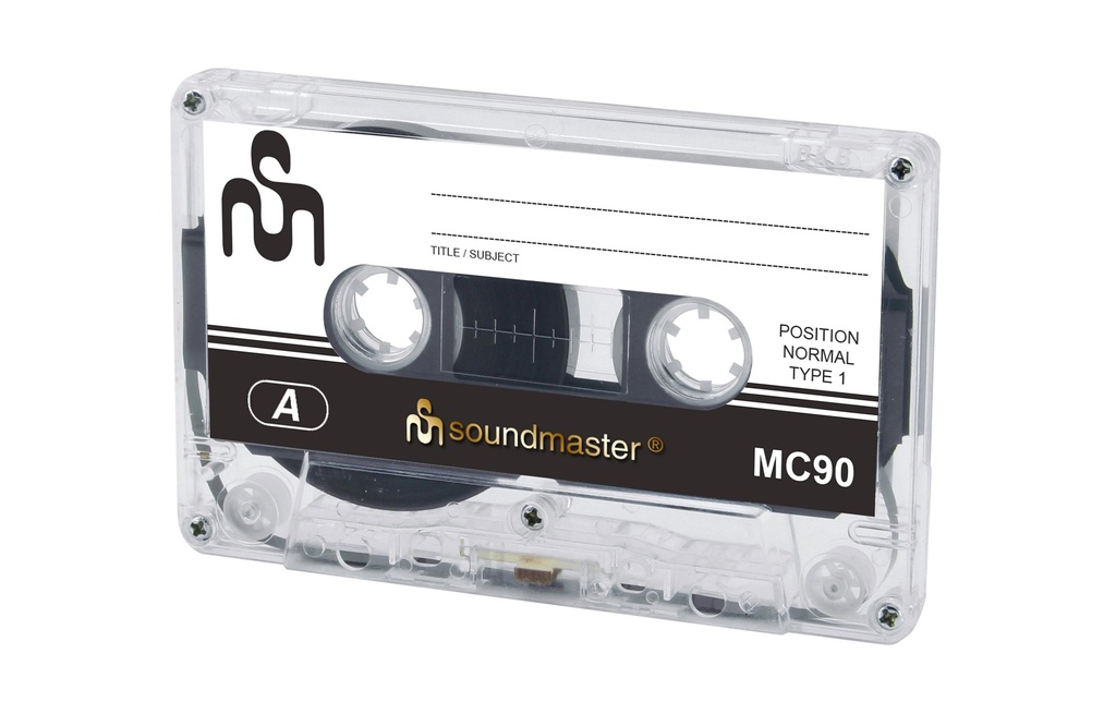 CE Audio-Cassette Soundmaster MC90 paquet de 5