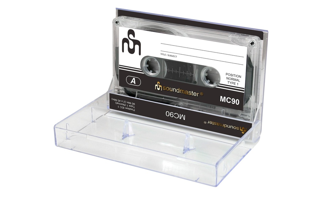 CE Audio-Cassette Soundmaster MC90 paquet de 5
