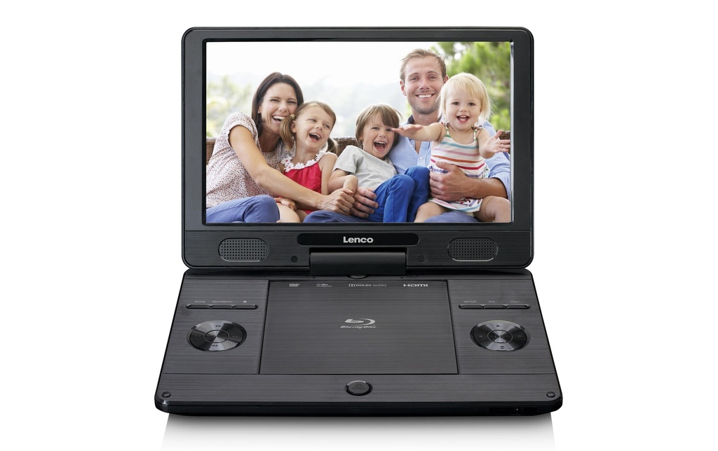 Lenco Lecteur Bluray portable BRP-1150 avec écran TFT de 11.5 pouces