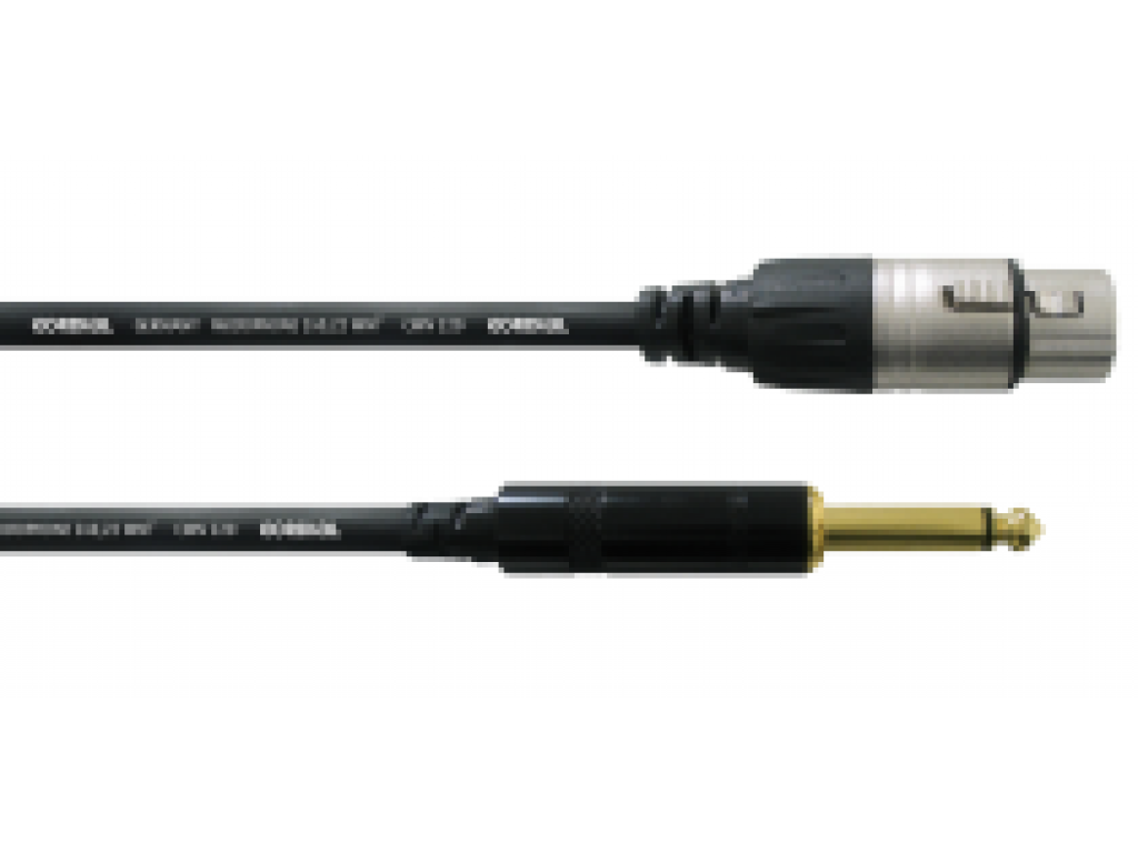 CORDIAL CCM 10 FP câble microphone XLRf - Jack, 10m