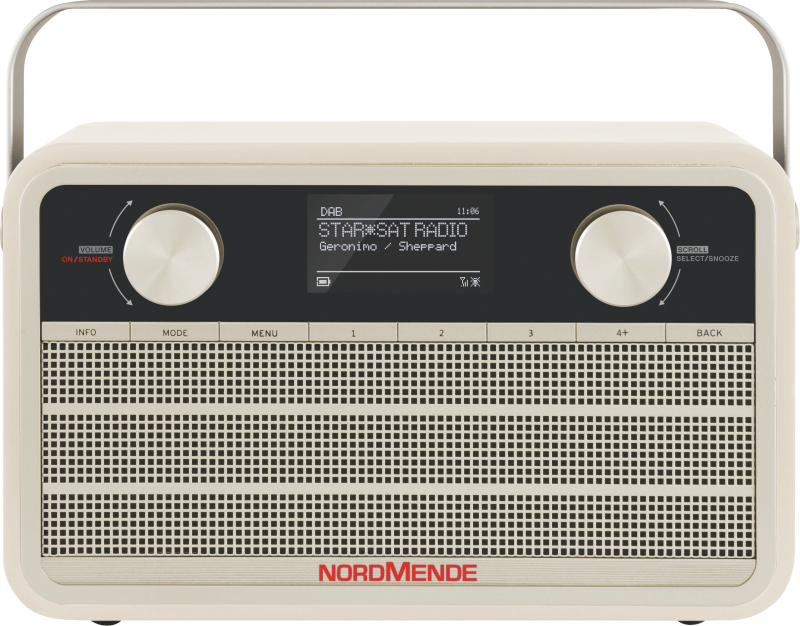 Nordmende Radio DAB+ Transita 120 IR beige