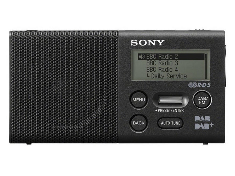 Sony Radio DAB+ XDR-P1DBPB noir