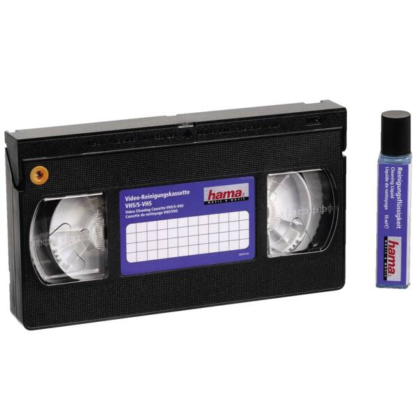 Cassette VHS nettoyage