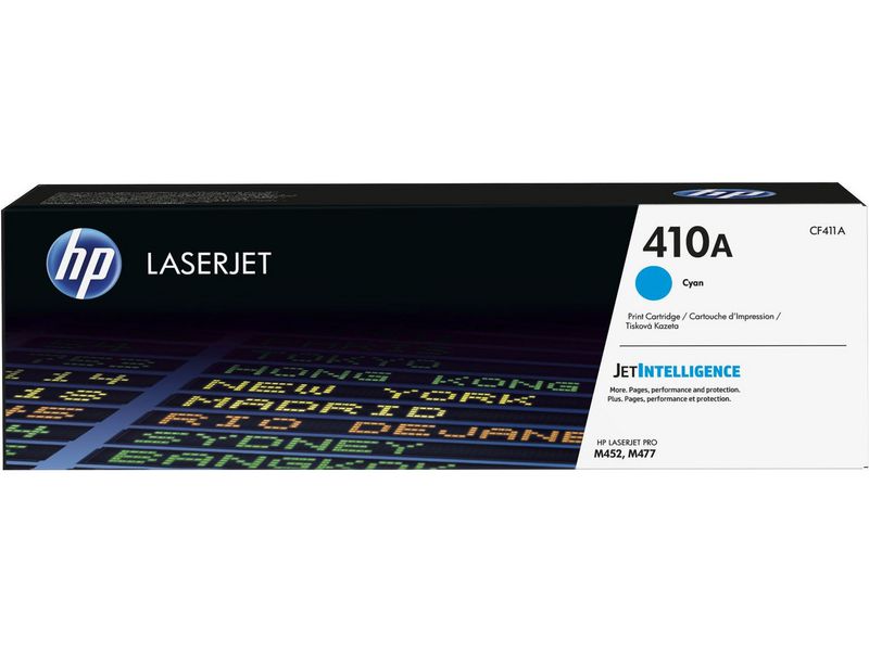 HP Toner Nr. 410A (CF411A) cyan