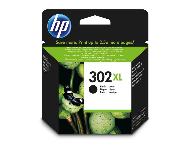 HP Encre Nr. 302XL (F6U68AE) noir