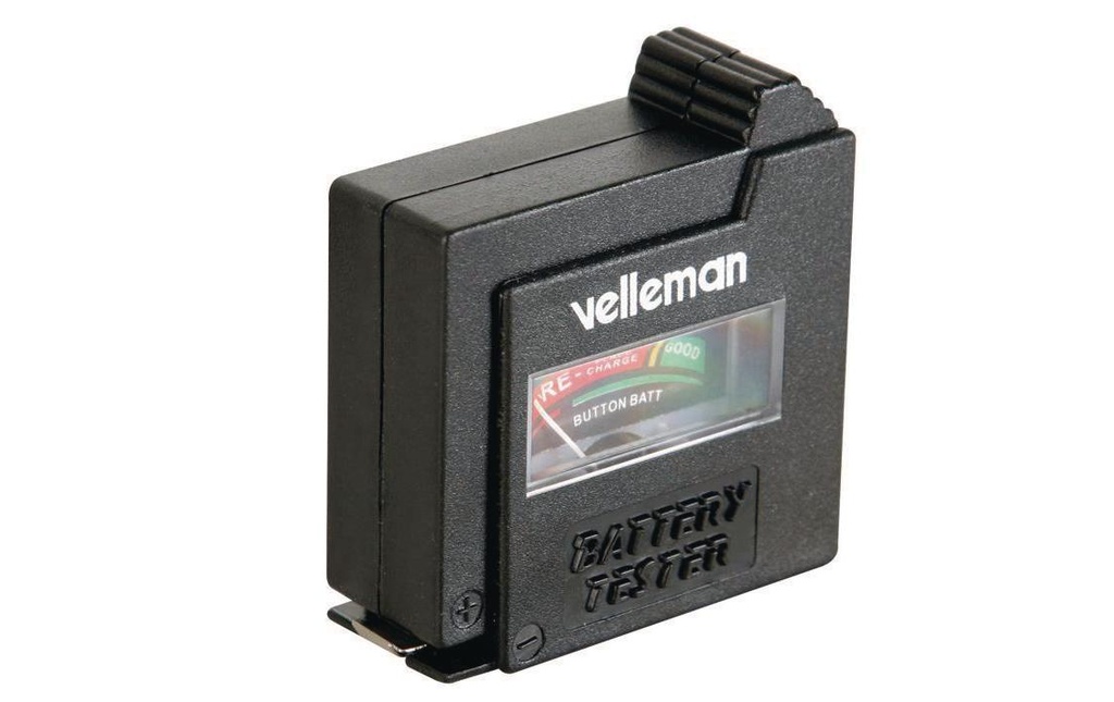 Velleman Testeur de batterie de poche