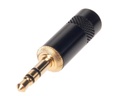 Bemero Connecteur BC3001BK-M Prise jack stéréo 3,5 mm noir