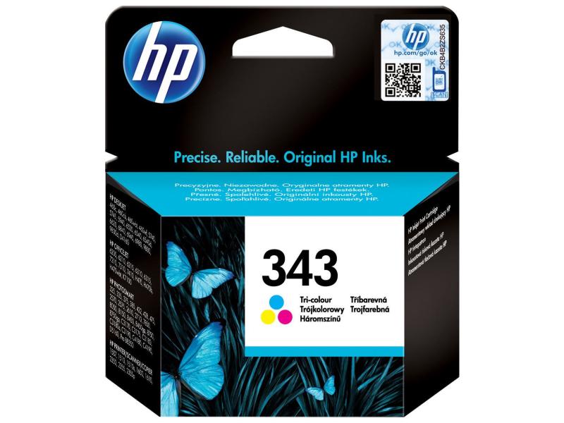 HP Encre Nr. 343 (C8766EE) Cyan/Magenta/Yellow