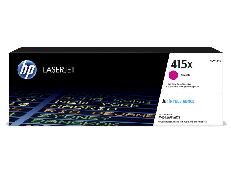 HP Toner Nr. 415X (W2033X) Magenta