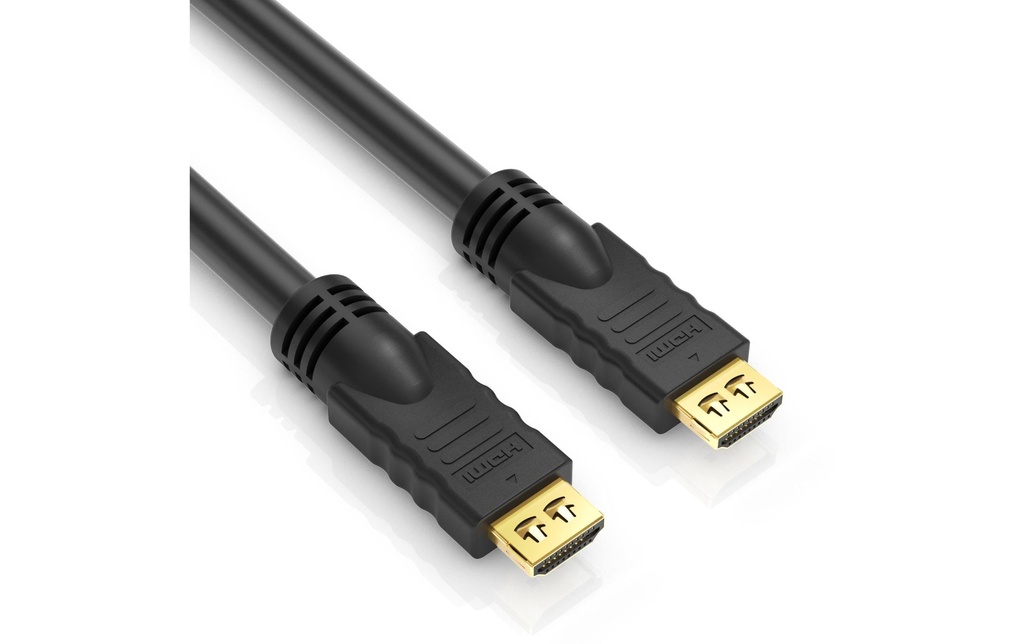 PureLink, câble HDMI - HDMI, 10 m Beidseitig konfektioniert Premium HDMI DIY