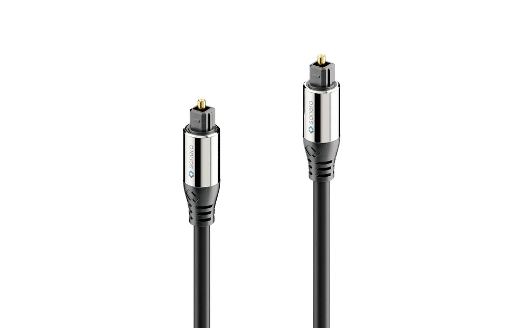 Sonero, Audio-câble Toslink - Toslink 1 m 1.00 m, connecteur <-> connecteur, 6mm Durchmesser