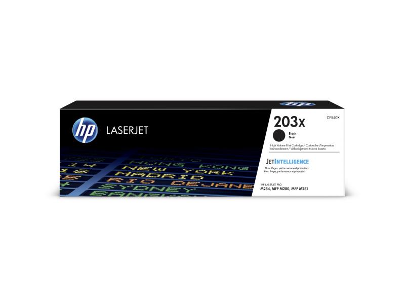 HP Toner Nr. 203X (CF540X) noir