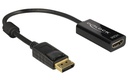 Delock Adaptateur DisplayPort - HDMI passif, 4K/30Hz, noir