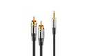 sonero Câble audio jack 3.5 mm - Cinch 3 m