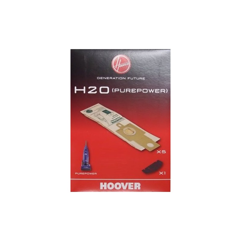 HOOVER H20 SACS ASPIRATEUR (X5) PUREPOWER