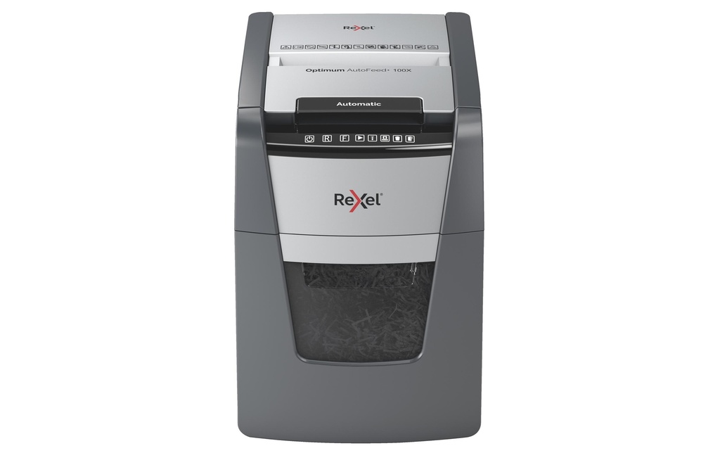 Rexel Déchiqueteuse de documents Optimum Autofeed 100X P-4, 100 Page(s)