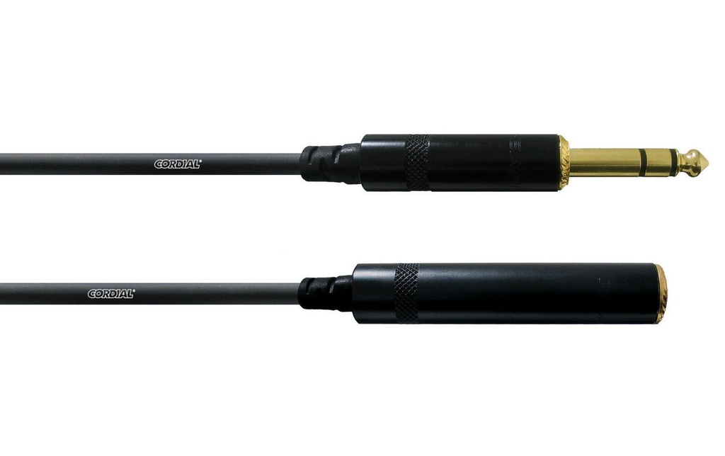 Cordial Câble audio CFM 5 VK jack 6.3 mm - jack 6.3 mm 5 m