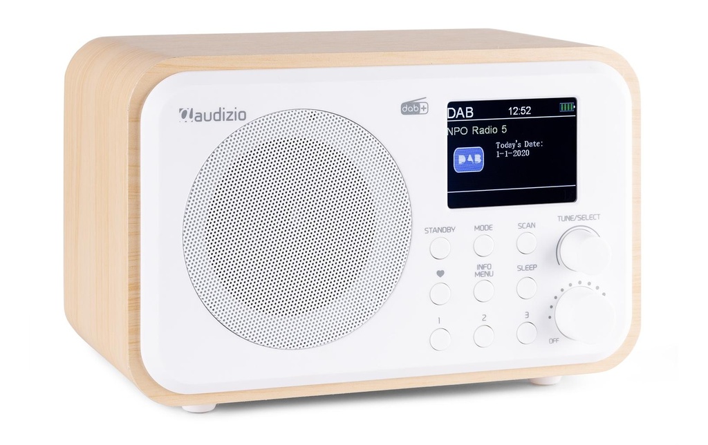 Audizio Radio DAB+ Milan Blanc