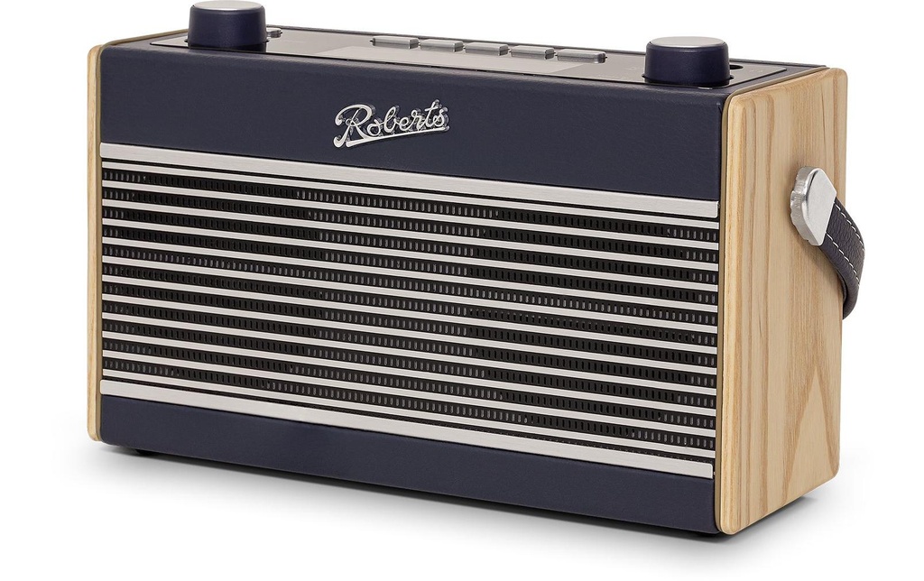 Roberts Radio DAB+ Rambler Stereo Navy Blue