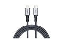 Onit Pro USB4-câble USB-C vers USB-C noir – gris 2 m USB 4.0 – 100 W – 20 Gbps – 4K@60Hz