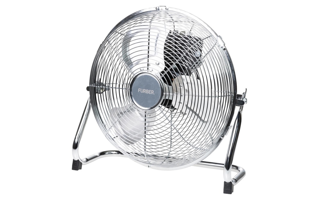 FURBER Ventilateur au sol Vayu-Industry 12'' Chrome