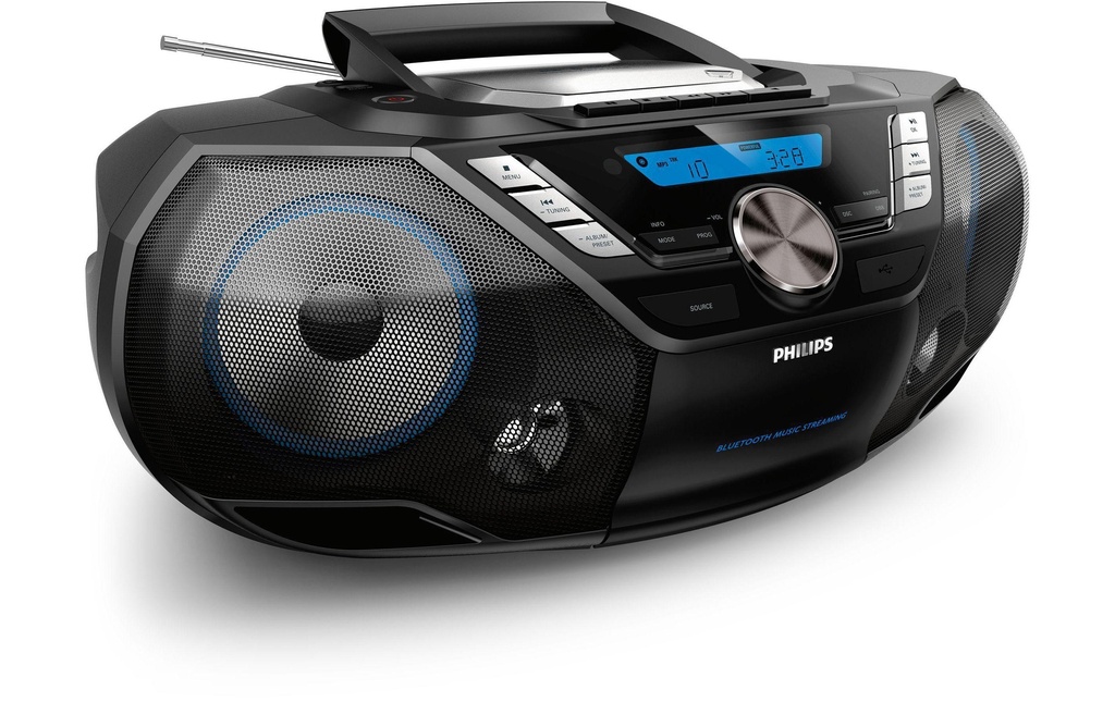 Philips Lecteur radio/CD AZB798T/12 Noir