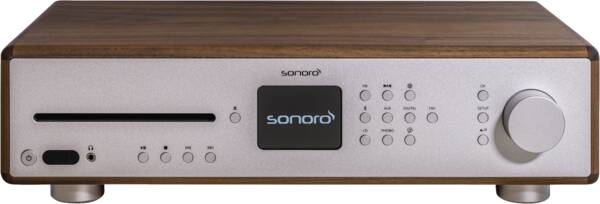 Sonoro Ampli-Tuner-CD MAESTRO noix