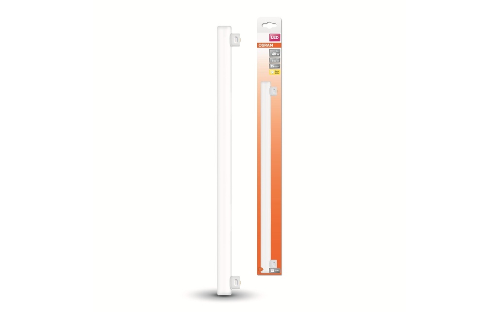 OSRAM Tubes LEDinestra Base, 6W, S14 s, Blanc chaud