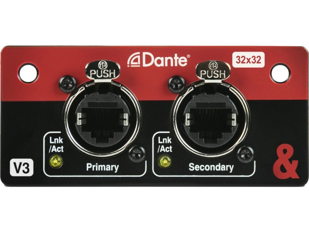 ALLEN &amp; HEATH SQ Dante 32 V3 - Module Dante 32 canaux pour séries SQ et AHM