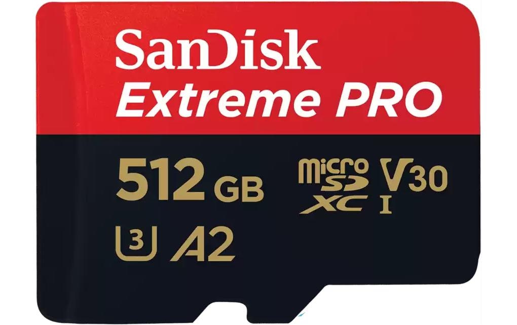 SanDisk Carte microSDXC Extreme PRO 512 GB