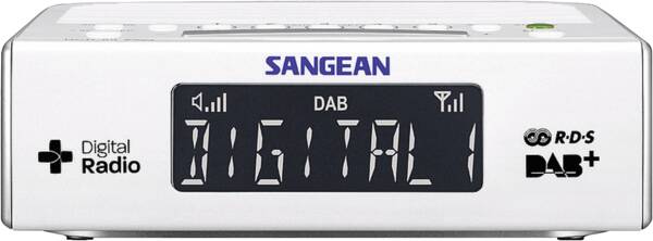 Sangean radio réveil DCR-89 DAB+ blanc