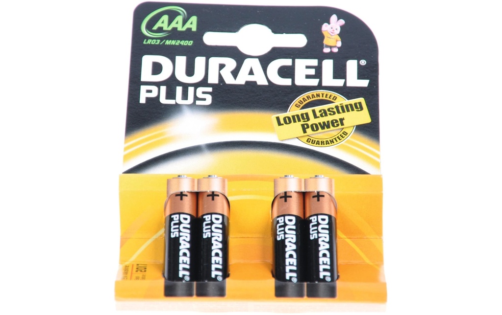 Duracell Pile Plus Power AAA/LR03 K4 4 Pièce/s