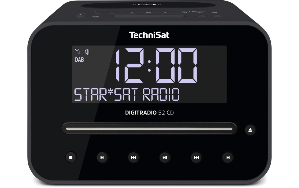 Technisat Radio DAB+ DigitRadio 52 CD Noir