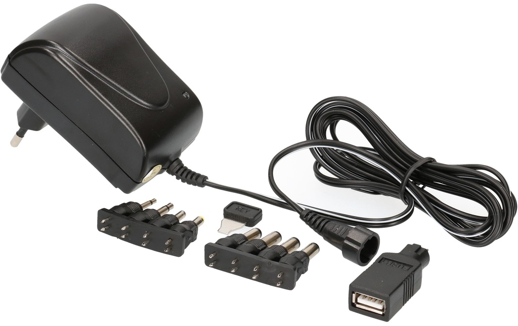 Max Hauri Bloc réseau Universal 18 W, 3 - 12 V, 2100 mA