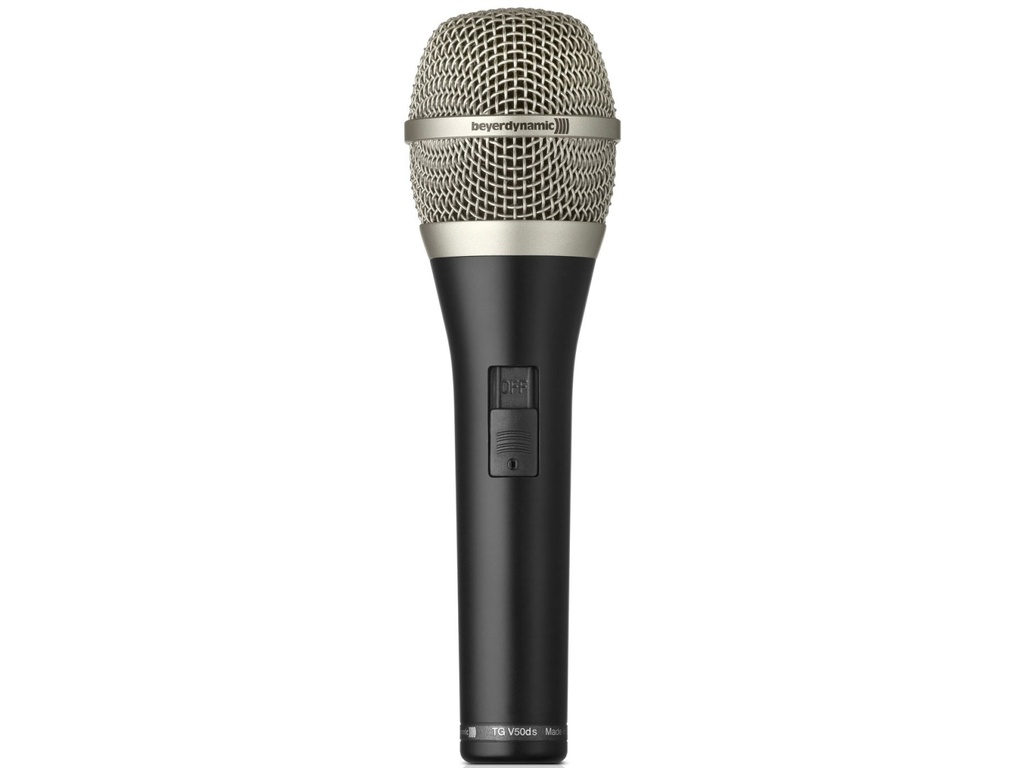 BEYERDYNAMIC TG V50 s - Microphone pour chant, dynamique avec interrupteur