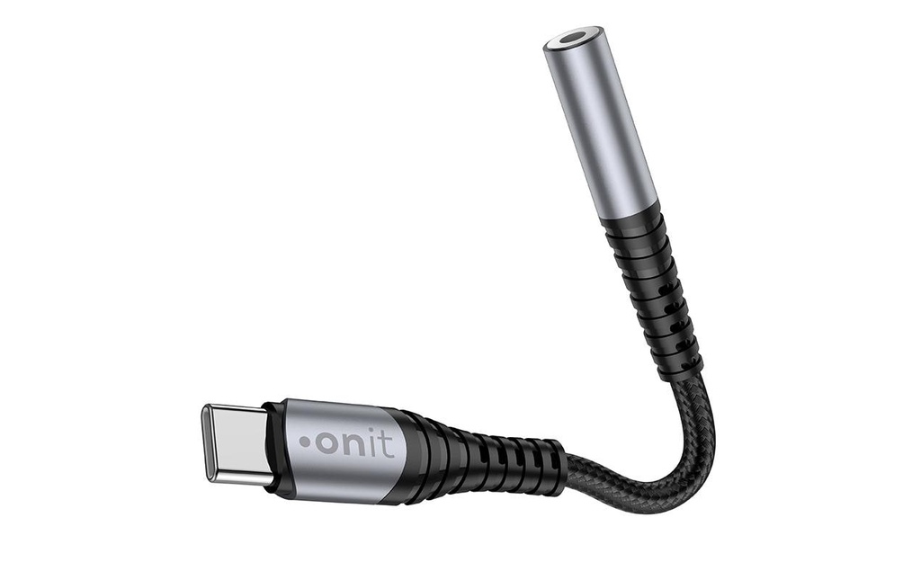onit Adaptateur audio numérique USB-C vers jack 3.5 mm