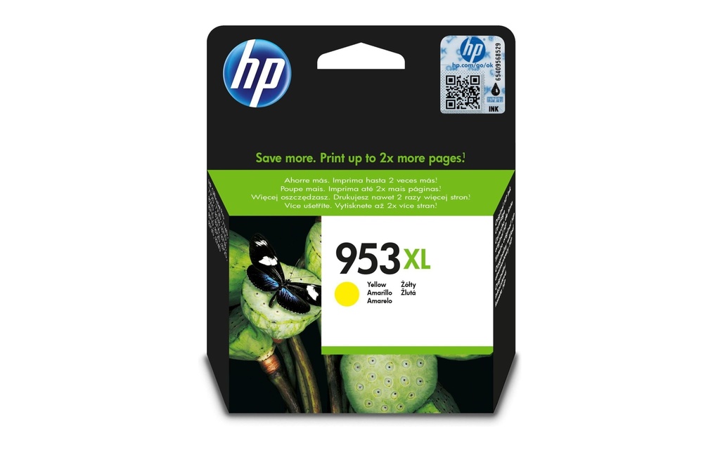 HP Encre Nr. 953XL (F6U18AE) Yellow