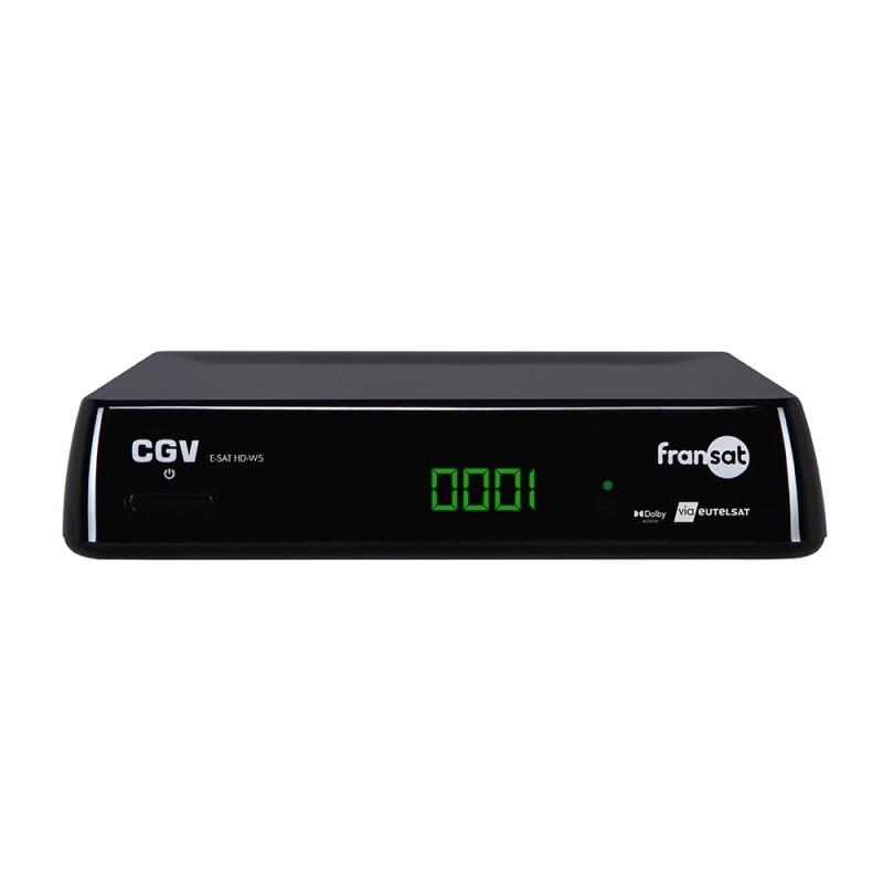 Récepteur CGV HD 1x Viaccess avec carte Fransat