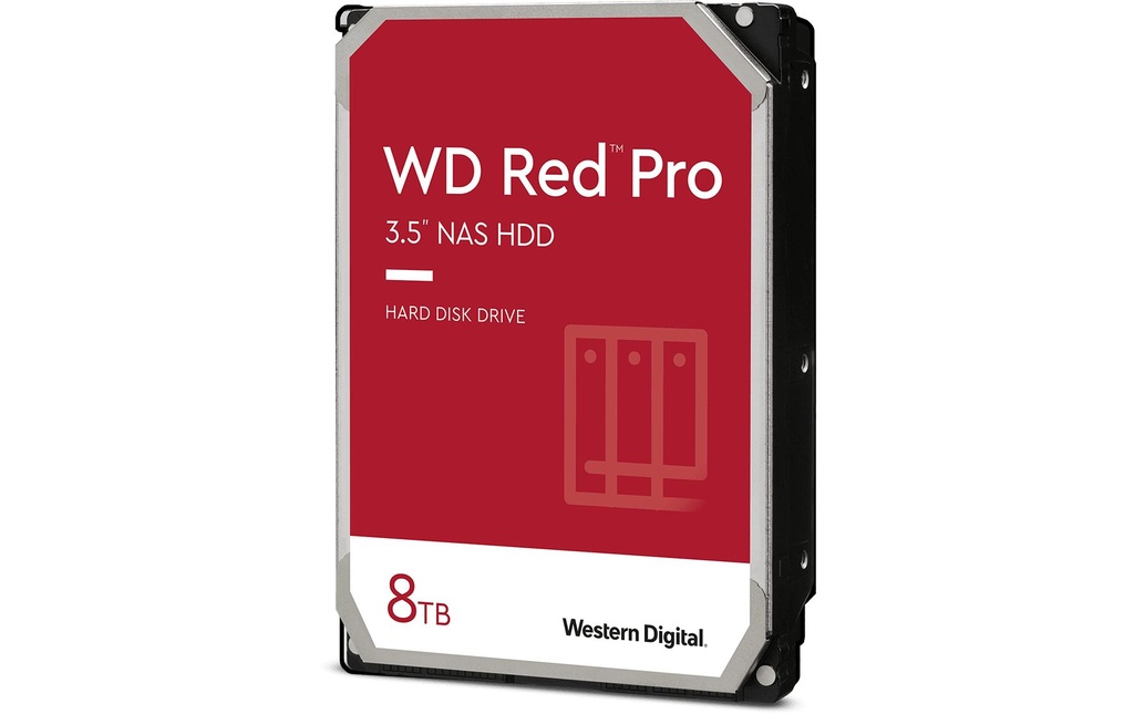 Western Digital Disque dur WD Red Pro 3.5" SATA 8 TB