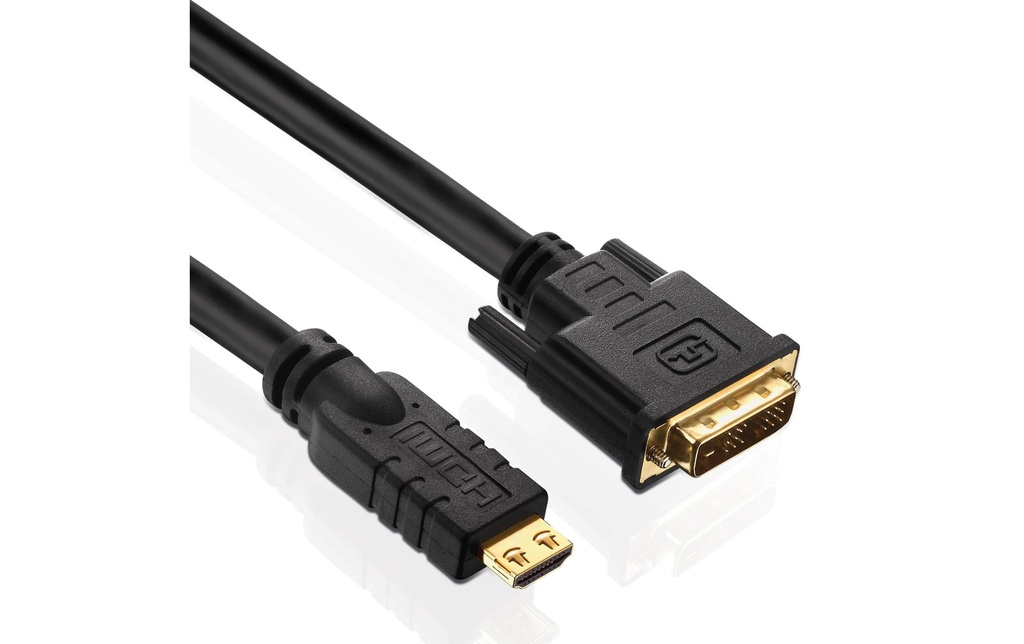 PureLink, câble HDMI - DVI-D, 1.5 m 1080p, verorete connecteur