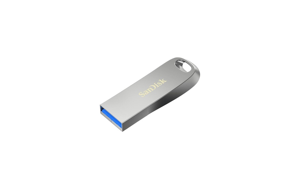 SanDisk USB3.0 Ultra Luxe 512GB Vitesse de lecture 150 MB/s, boîtier métallique