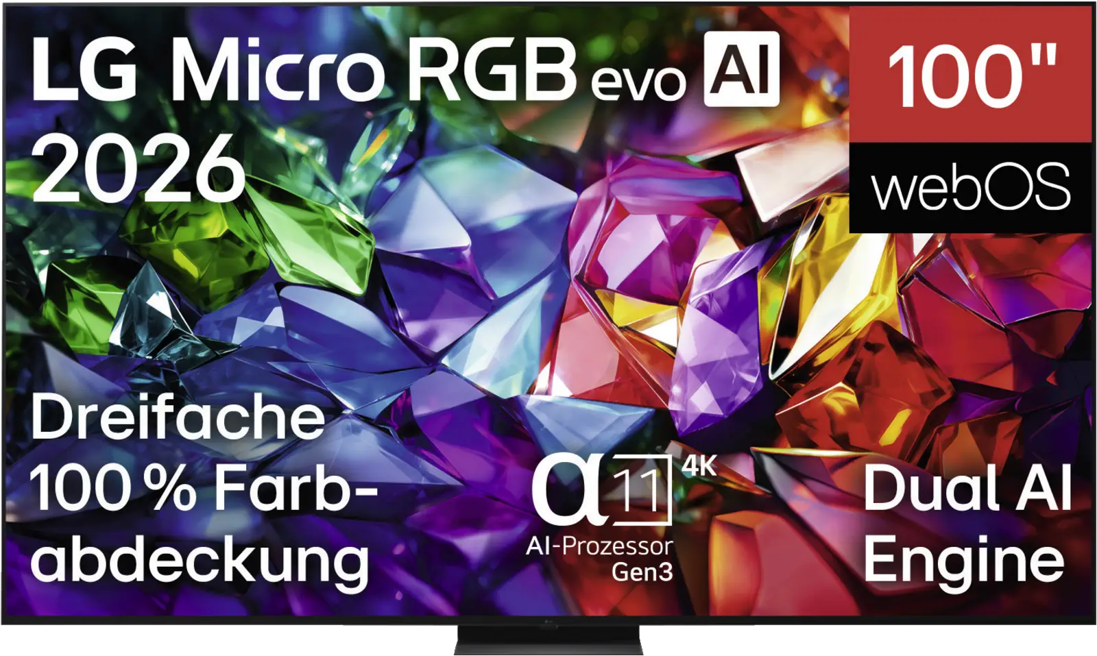 LG 100MRGB96B9.AVS – TV Micro RGB 100" 4K