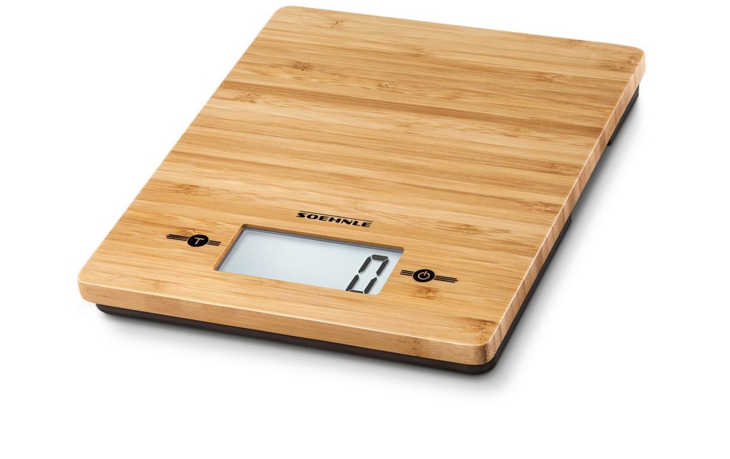 Soehnle Balance de cuisine Bamboo Brun