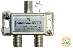 [ZV-04] Répartiteur 2 voies, 3.8 dB CABLECOM