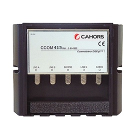 [CCOM-415] Commutateur DiSEqC 4 x entrées SAT CAHORS