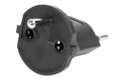 [1409563 1] STEFFEN Adaptateur fixe SchuKo – T12 noires