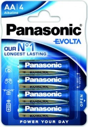 [Evolta] Panasonic Evolta 4pcs, AA / LR6 / Mignon
